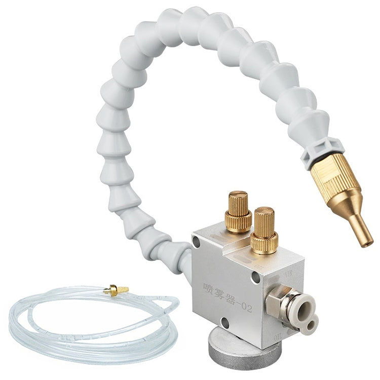 Spruzzatore di raffreddamento della macchina per incisione a spruzzo di lubrificazione del refrigerante della nebbia del tornio CNC, Without Magnetic Base, With Magnetic Base