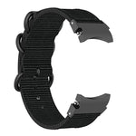 Per Samsung Galaxy Watch4 / Watch4 Classic / Watch5 / Watch5 Pro cinturino in nylon a tre anelli