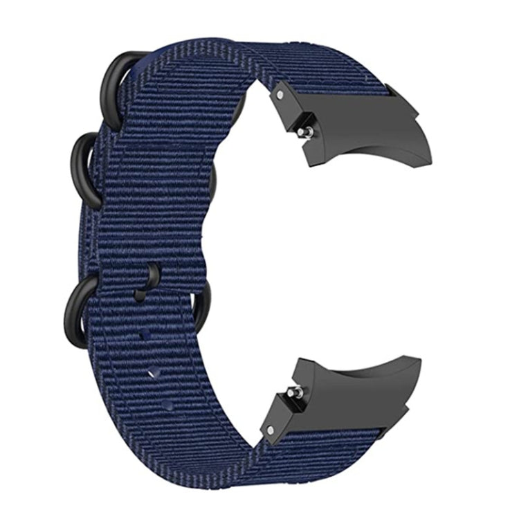 Per Samsung Galaxy Watch4 / Watch4 Classic / Watch5 / Watch5 Pro cinturino in nylon a tre anelli