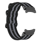 Per Samsung Galaxy Watch4 / Watch4 Classic / Watch5 / Watch5 Pro cinturino in nylon a tre anelli