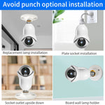 Lampadina WiFi con Telecamera HD 2MP e Visione Notturna