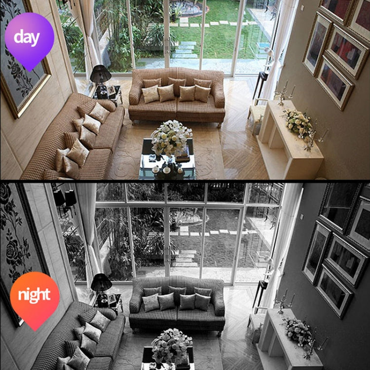 Lampadina WiFi con Telecamera HD 2MP e Visione Notturna