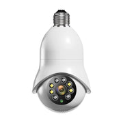 DP31 Telecamera di sorveglianza WiFi con lampadina HD da 2,0 MP, supporto per il rilevamento del movimento, visione notturna, doppia sorgente luminosa, Dual Light Source