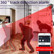 DP31 Telecamera di sorveglianza WiFi con lampadina HD da 2,0 MP, supporto per il rilevamento del movimento, visione notturna, doppia sorgente luminosa, Dual Light Source