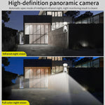 Telecamera di sorveglianza WiFi HD 2MP con lampadina E27