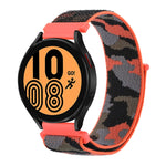 Cinturino per orologio con cinturino in nylon mimetico, For Samsung Galaxy Watch5 40mm/44mm / Watch5 Pro
