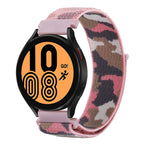 Cinturino per orologio con cinturino in nylon mimetico, For Samsung Galaxy Watch5 40mm/44mm / Watch5 Pro