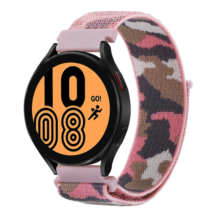 Cinturino per orologio con cinturino in nylon mimetico, For Samsung Galaxy Watch5 40mm/44mm / Watch5 Pro