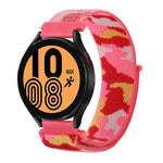 Cinturino per orologio con cinturino in nylon mimetico, For Samsung Galaxy Watch5 40mm/44mm / Watch5 Pro