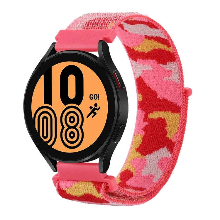 Cinturino per orologio con cinturino in nylon mimetico, For Samsung Galaxy Watch5 40mm/44mm / Watch5 Pro