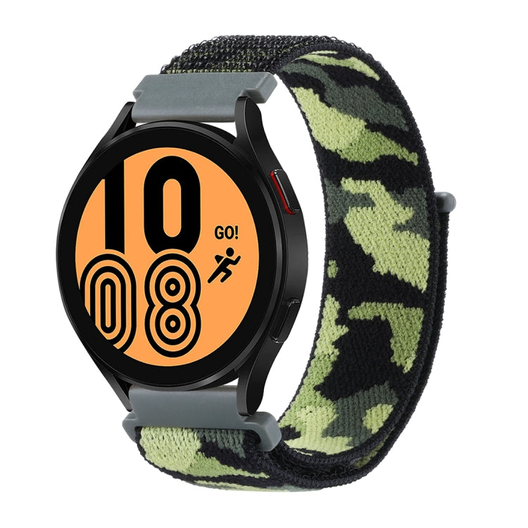 Cinturino per orologio con cinturino in nylon mimetico, For Samsung Galaxy Watch5 40mm/44mm / Watch5 Pro