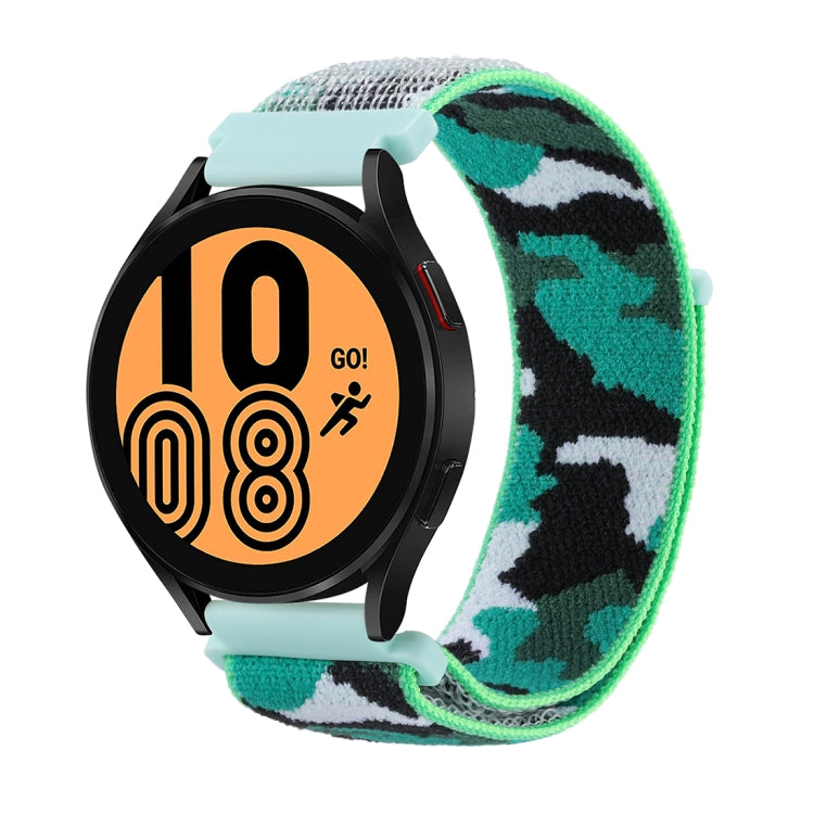 Cinturino per orologio con cinturino in nylon mimetico, For Samsung Galaxy Watch5 40mm/44mm / Watch5 Pro