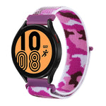 Cinturino per orologio con cinturino in nylon mimetico, For Samsung Galaxy Watch5 40mm/44mm / Watch5 Pro