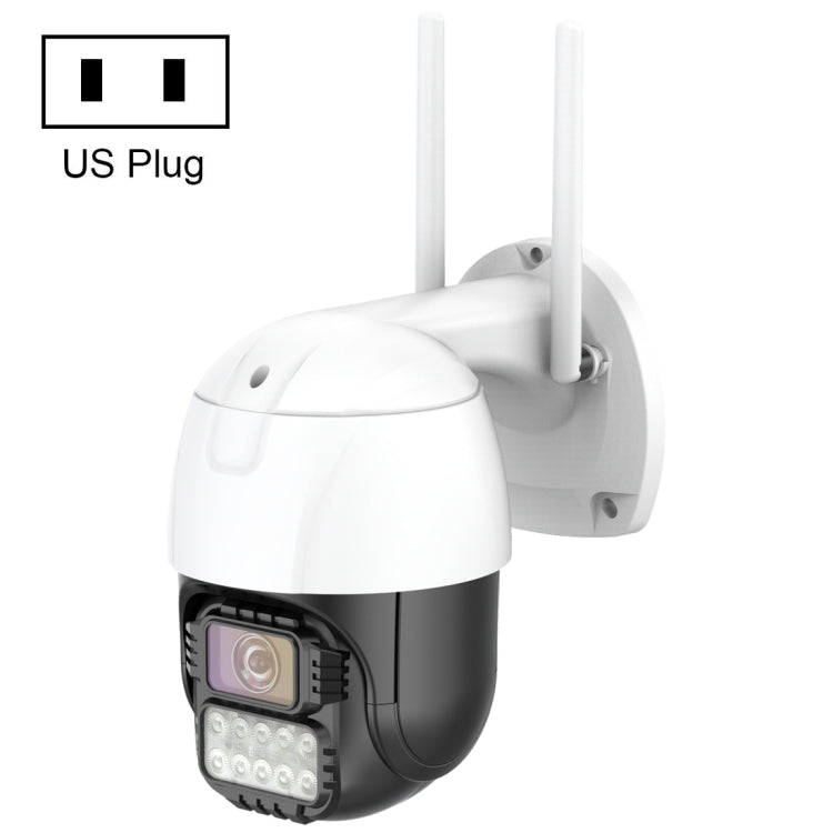 Telecamera IP Dome WiFi QX67 con riconoscimento umanoide AI,, US Plug, EU Plug, UK Plug, AU Plug