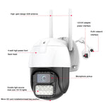 Telecamera IP Dome WiFi QX67 con riconoscimento umanoide AI