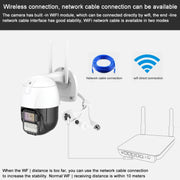 Telecamera IP Dome WiFi QX67 con riconoscimento umanoide AI,, US Plug, EU Plug, UK Plug, AU Plug