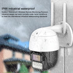 Telecamera IP Dome WiFi QX67 con riconoscimento umanoide AI