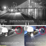 Telecamera IP Dome WiFi QX67 con riconoscimento umanoide AI