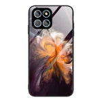 Custodia per telefono in vetro con motivo in marmo, For Honor X8, For Xiaomi Civi 2, For Xiaomi Poco M4