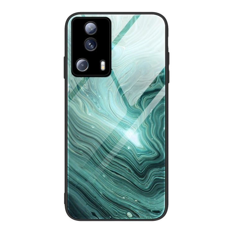 Custodia per telefono in vetro con motivo in marmo, For Honor X8, For Xiaomi Civi 2, For Xiaomi Poco M4
