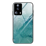 Custodia per telefono in vetro con motivo in marmo, For Honor X8, For Xiaomi Civi 2, For Xiaomi Poco M4