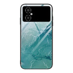 Custodia per telefono in vetro con motivo in marmo, For Honor X8, For Xiaomi Civi 2, For Xiaomi Poco M4