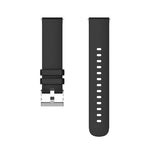 Cinturino in silicone con fibbia in argento butterato da 20 mm, For Samsung Galaxy Watch5 40mm/44mm / Watch5 Pro