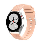 Cinturino in silicone con fibbia in argento butterato da 20 mm, For Samsung Galaxy Watch5 40mm/44mm / Watch5 Pro