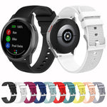 Cinturino in silicone con fibbia in argento butterato da 20 mm, For Samsung Galaxy Watch5 40mm/44mm / Watch5 Pro