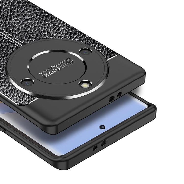 Custodia per telefono in TPU antiurto con texture Litchi, For Honor X40, For Samsung Galaxy S23 5G, For OPPO A17, For Samsung Galaxy S23+ 5G, For Samsung Galaxy S23 Ultra 5G, For Samsung Galaxy A14 5G