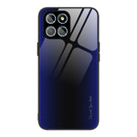 Custodia per cellulare in TPU con vetro sfumato, For Honor X8, For Xiaomi Redmi A1 4G, For Xiaomi Civi 2, For Xiaomi Poco M4, For Xiaomi Poco M5