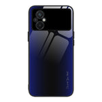 Custodia per cellulare in TPU con vetro sfumato, For Honor X8, For Xiaomi Redmi A1 4G, For Xiaomi Civi 2, For Xiaomi Poco M4, For Xiaomi Poco M5