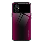 Custodia per cellulare in TPU con vetro sfumato, For Honor X8, For Xiaomi Redmi A1 4G, For Xiaomi Civi 2, For Xiaomi Poco M4, For Xiaomi Poco M5