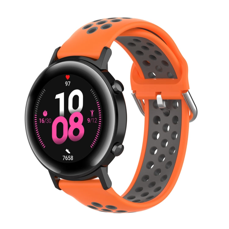 Cinturino sportivo bicolore 20mm per Huawei Watch GT2 42mm