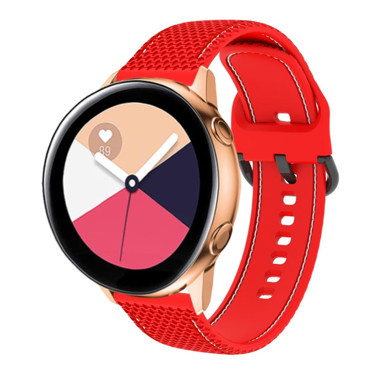 Cinturino in silicone con cuciture bicolore, For Samsung Galaxy Watch5 40mm/44mm / Watch5 Pro
