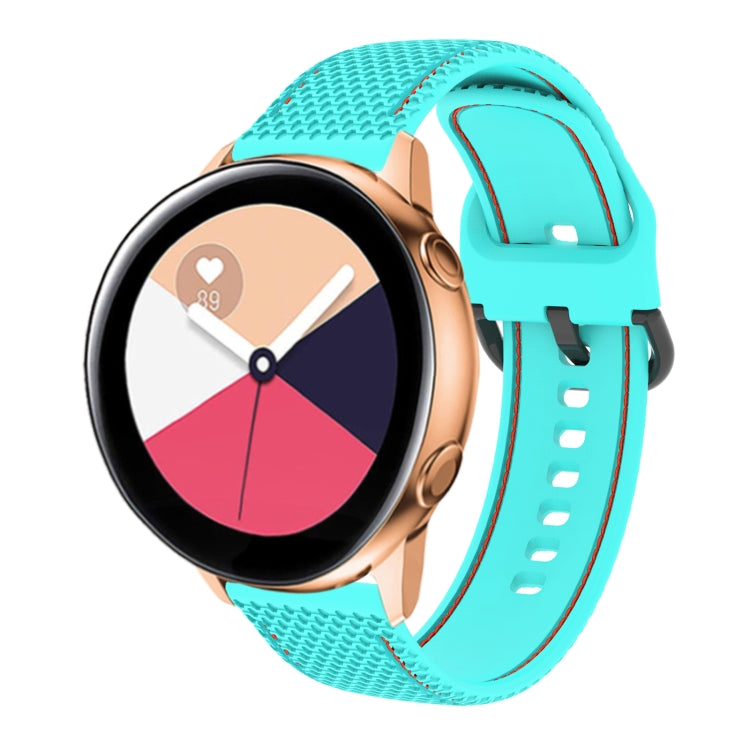 Cinturino in silicone con cuciture bicolore, For Samsung Galaxy Watch5 40mm/44mm / Watch5 Pro