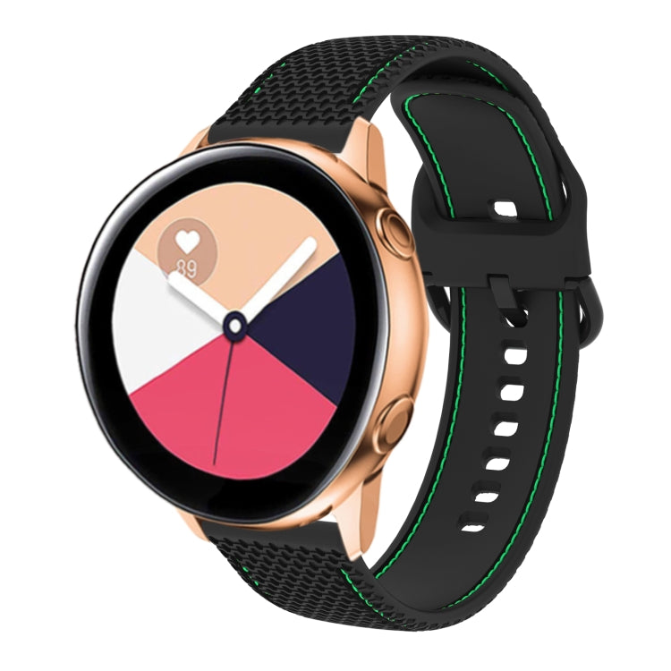 Cinturino in silicone con cuciture bicolore, For Samsung Galaxy Watch5 40mm/44mm / Watch5 Pro