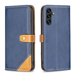 Custodia per telefono in pelle con doppio filo per cucire abbinato, For OPPO A17, For Samsung Galaxy A14 5G, For Samsung Galaxy S23+ 5G, For Samsung Galaxy S23 Ultra 5G, For Samsung Galaxy S23 5G, For Xiaomi 12T / 12T Pro / Redmi K50 Ultra