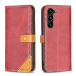 Custodia per telefono in pelle con doppio filo per cucire abbinato, For OPPO A17, For Samsung Galaxy A14 5G, For Samsung Galaxy S23+ 5G, For Samsung Galaxy S23 Ultra 5G, For Samsung Galaxy S23 5G, For Xiaomi 12T / 12T Pro / Redmi K50 Ultra