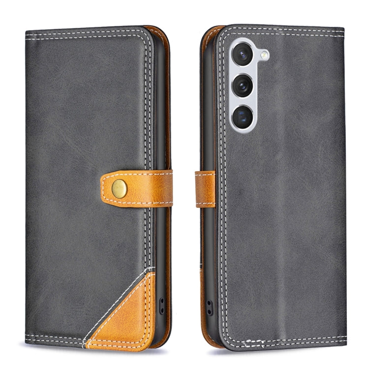 Custodia per telefono in pelle con doppio filo per cucire abbinato, For OPPO A17, For Samsung Galaxy A14 5G, For Samsung Galaxy S23+ 5G, For Samsung Galaxy S23 Ultra 5G, For Samsung Galaxy S23 5G, For Xiaomi 12T / 12T Pro / Redmi K50 Ultra