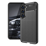 Custodia per telefono in TPU antiurto con struttura in fibra di carbonio, For Samsung Galaxy S23 5G, For Samsung Galaxy S23+ 5G, For Samsung Galaxy S23 Ultra 5G, For Samsung Galaxy A14 5G
