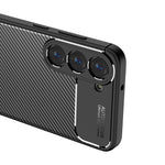 Custodia per telefono in TPU antiurto con struttura in fibra di carbonio, For Samsung Galaxy S23 5G, For Samsung Galaxy S23+ 5G, For Samsung Galaxy S23 Ultra 5G, For Samsung Galaxy A14 5G