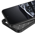 Custodia per telefono in TPU antiurto con struttura in fibra di carbonio, For Samsung Galaxy S23 5G, For Samsung Galaxy S23+ 5G, For Samsung Galaxy S23 Ultra 5G, For Samsung Galaxy A14 5G