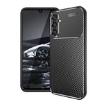 Custodia per telefono in TPU antiurto con struttura in fibra di carbonio, For Samsung Galaxy S23 5G, For Samsung Galaxy S23+ 5G, For Samsung Galaxy S23 Ultra 5G, For Samsung Galaxy A14 5G