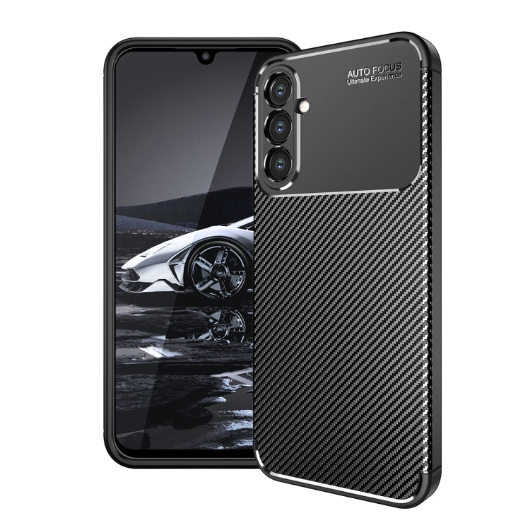 Custodia per telefono in TPU antiurto con struttura in fibra di carbonio, For Samsung Galaxy S23 5G, For Samsung Galaxy S23+ 5G, For Samsung Galaxy S23 Ultra 5G, For Samsung Galaxy A14 5G