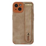 Custodia in pelle e TPU con cinturino per iPhone 14 e 13