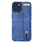 Custodia in pelle e TPU con cinturino per iPhone 14 e 13