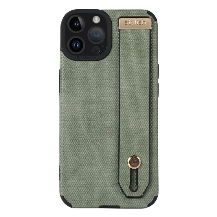 Custodia in pelle e TPU con cinturino per iPhone 14 e 13