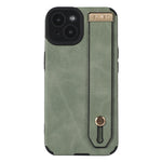 Custodia in pelle e TPU con cinturino per iPhone 14 e 13