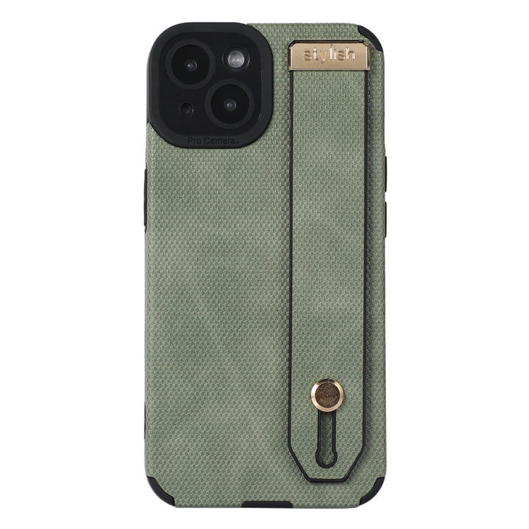 Custodia in pelle e TPU con cinturino per iPhone 14 e 13
